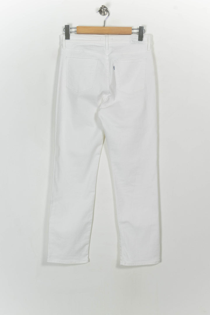 Jean Droit Blanc - Taille L/40 de la marque Levi&