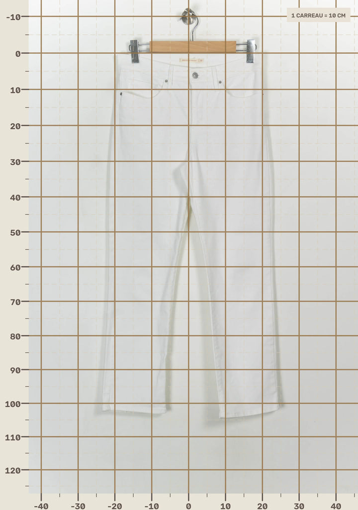 Jean Droit Blanc - Taille L/40 de la marque Levi&