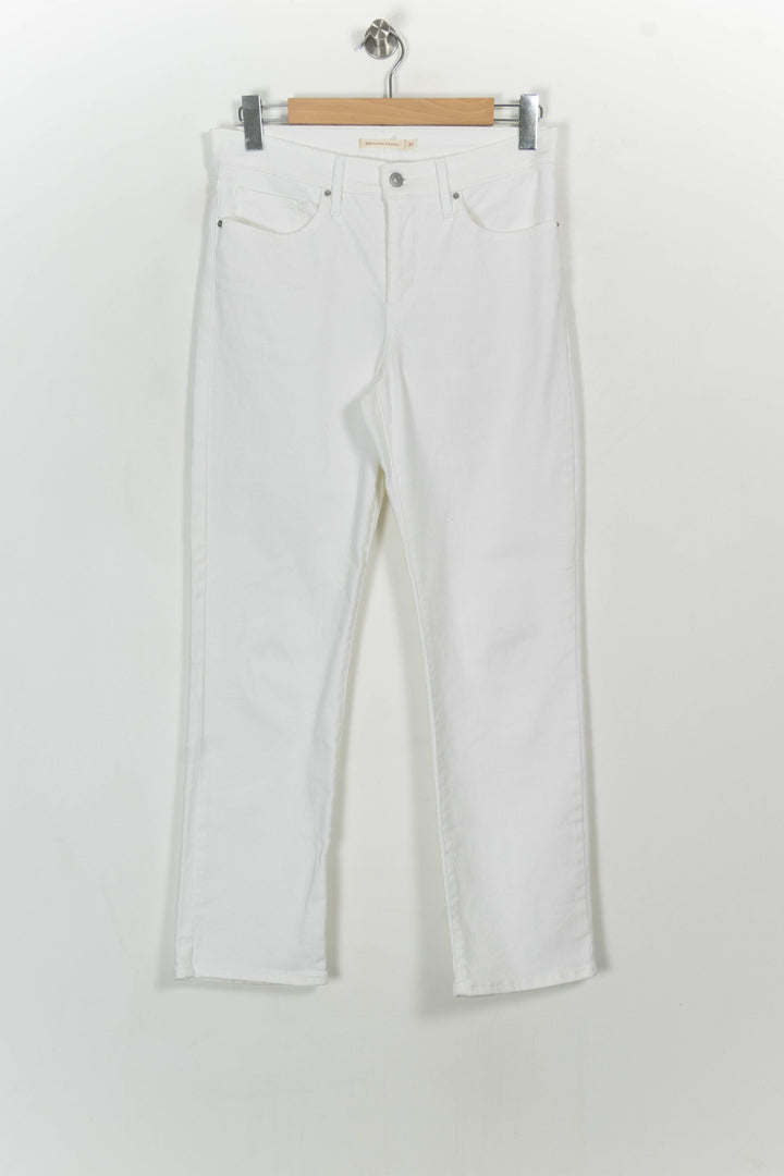Jean Droit Blanc - Taille L/40 de la marque Levi&