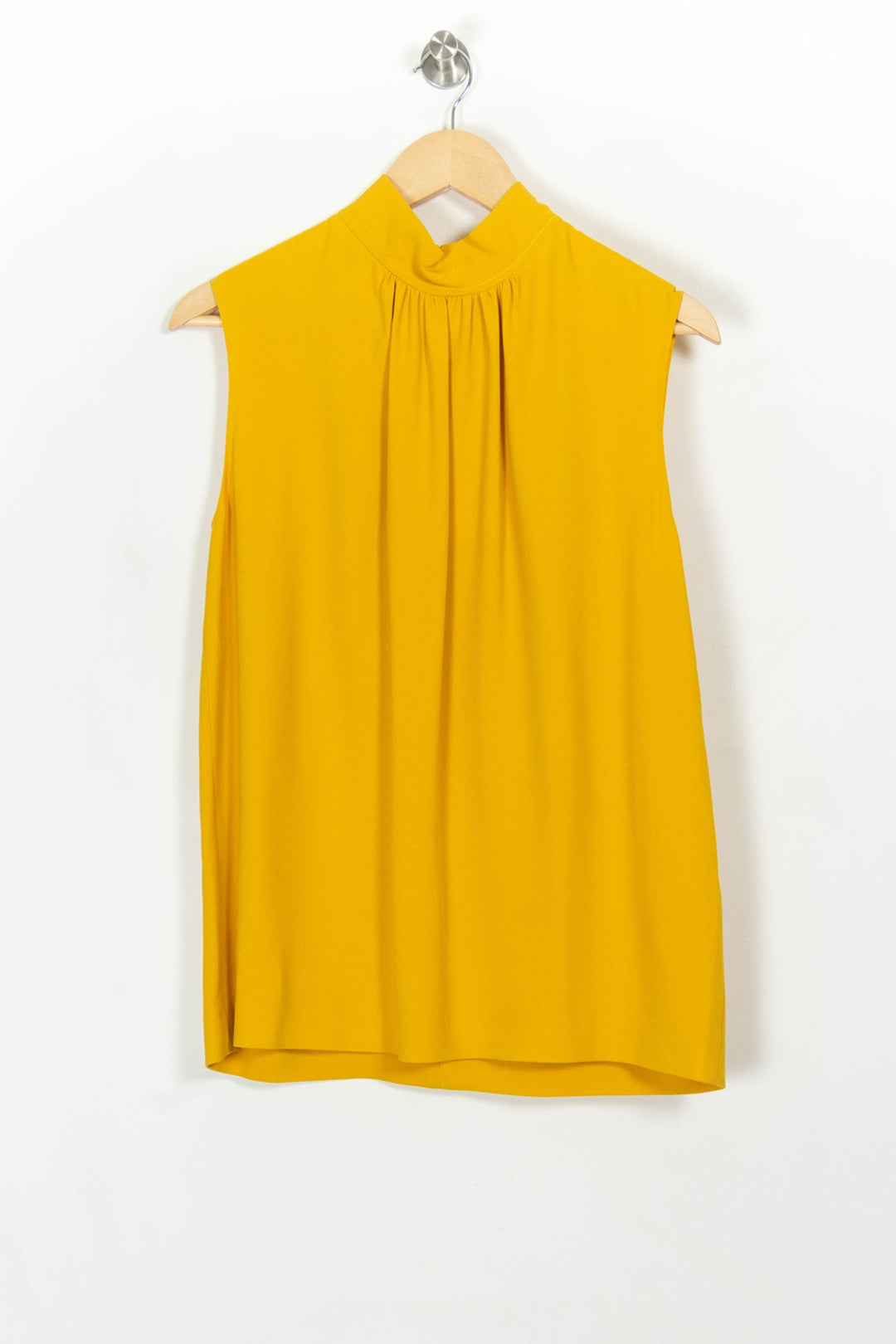 Blouse Sans Manches Jaune - Taille L/40 de la marque Joseph | PARAD116973 - Vendu par Paradigme - Image 2