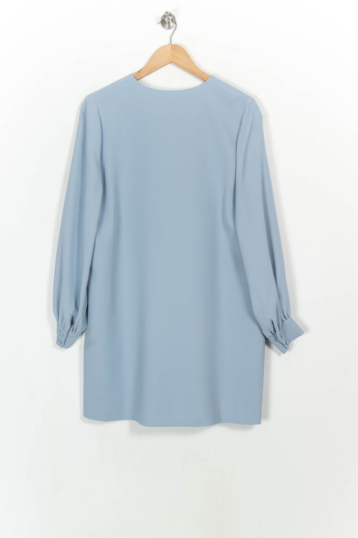 Robe Droite Bleue - Taille L/40 de la marque ZAPA | PARAD116975 - Vendu par Paradigme - Image 5