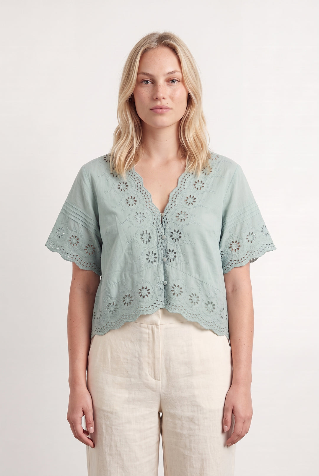 Blouse Bleue - Taille L/40 de la marque Petite Mendigote | PARAD116976 - Vendu par Paradigme - Image 1