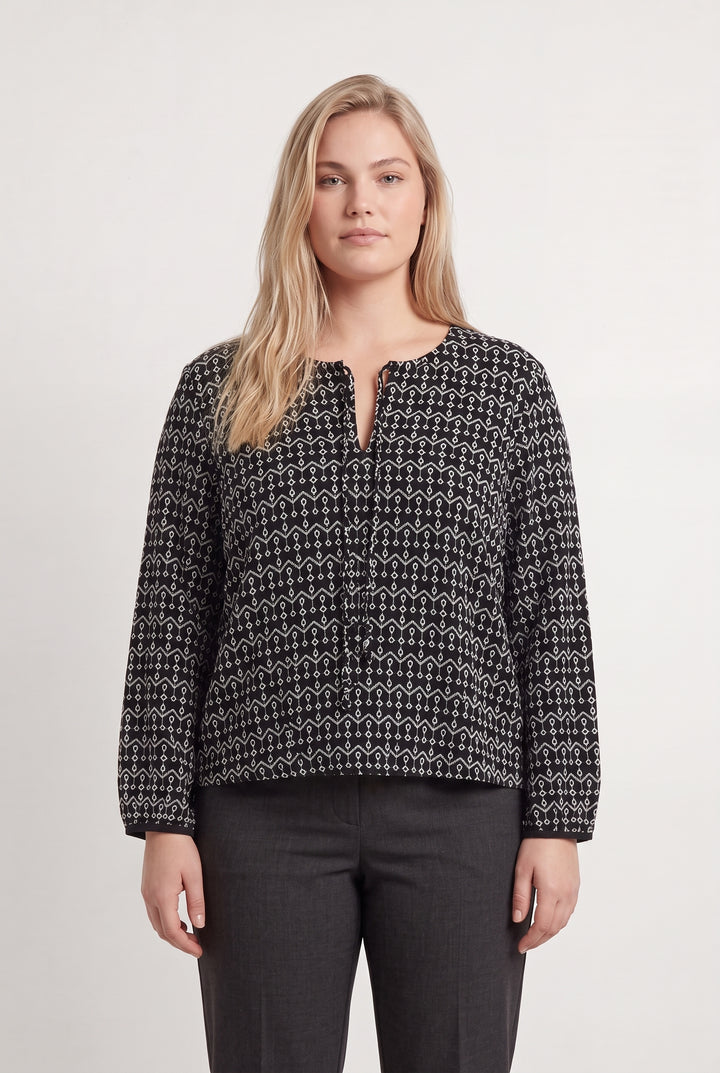 Blouse Noire et Blanche - Taille XL/42 de la marque I.Code | PARAD116978 - Vendu par Paradigme - Image 1