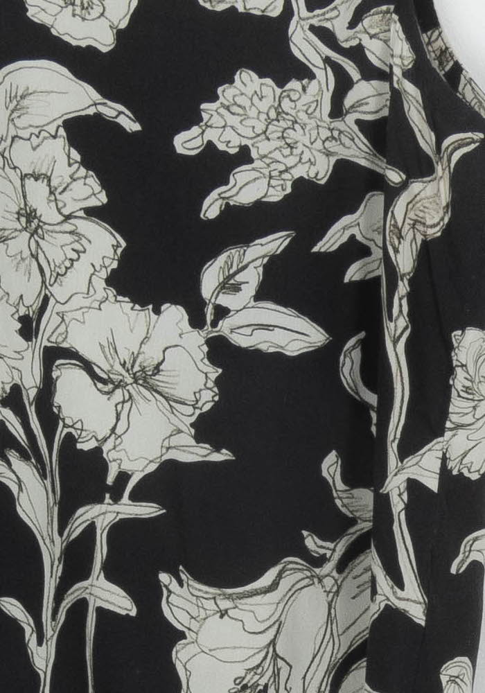 Débardeur Noir et Blanc - Taille XL/42 de la marque La Fée Maraboutée | PARAD116982 - Vendu par Paradigme - Image 3