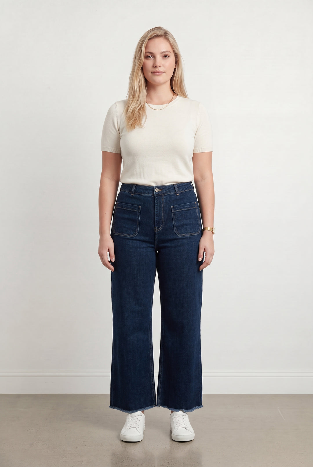 Jean Bleu - Taille XL/42 de la marque La Fée Maraboutée | PARAD116986 - Vendu par Paradigme - Image 1