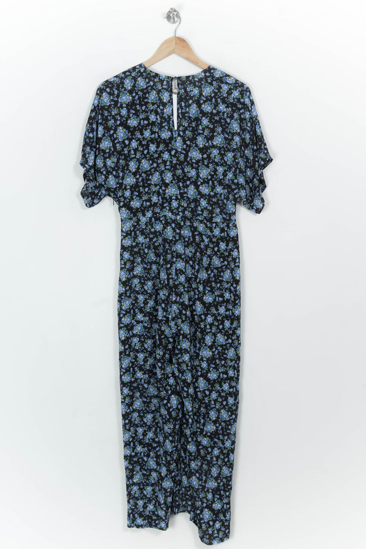 Combinaison Fleurie Bleue et Noire - Taille M/38 de la marque ZAPA | PARAD116987 - Vendu par Paradigme - Image 5