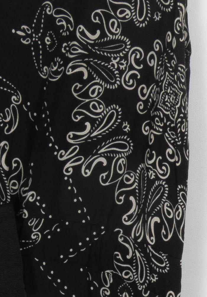 Robe Longue Noire et Blanche - Taille L/40 de la marque La Fée Maraboutée | PARAD116988 - Vendu par Paradigme - Image 3