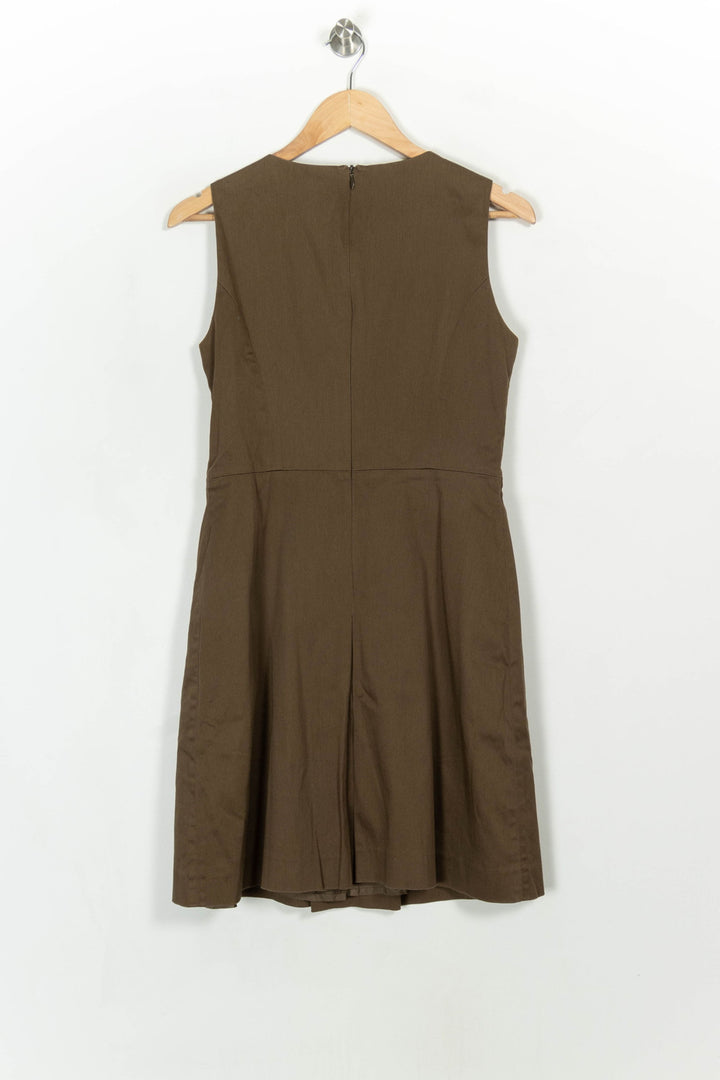 Robe Sans Manches Beige - Taille M/38 de la marque Maison 123 | PARAD116999 - Vendu par Paradigme - Image 5
