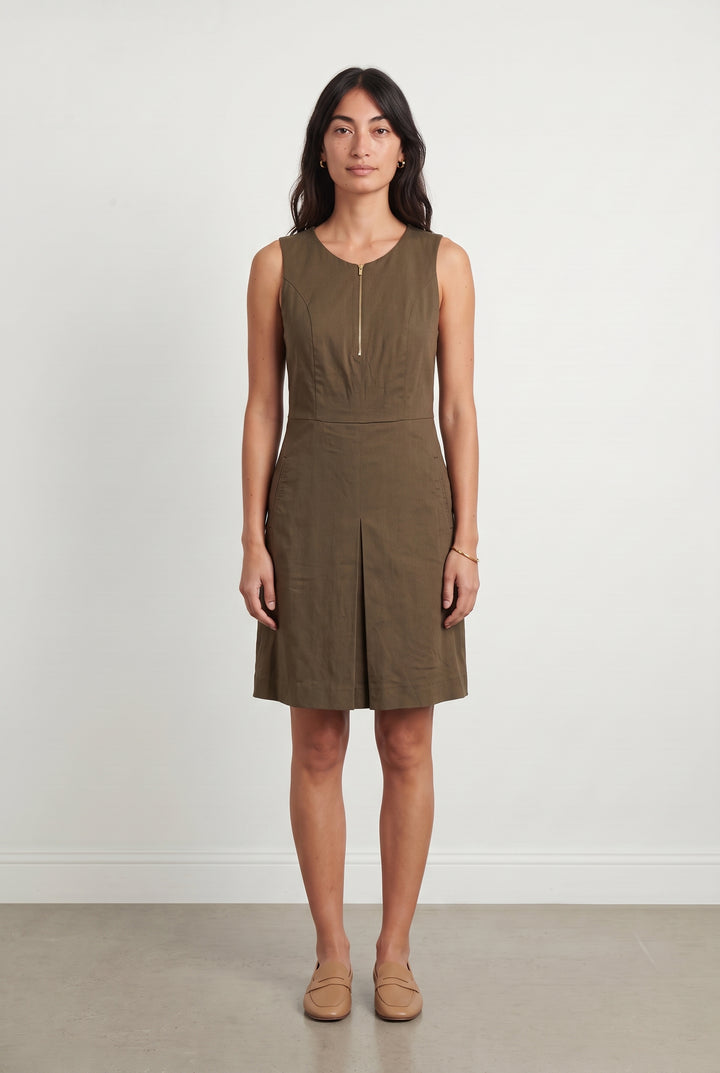 Robe Sans Manches Beige - Taille M/38 de la marque Maison 123 | PARAD116999 - Vendu par Paradigme - Image 1