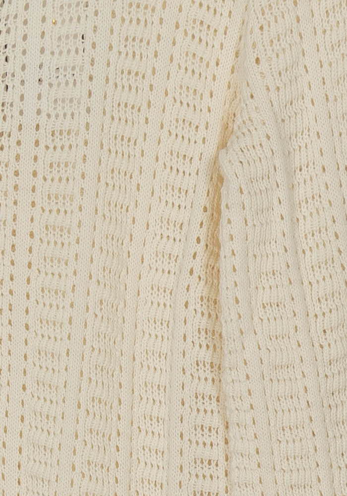 Robe Tricotée Beige - Taille S/36 de la marque Petite Mendigote | PARAD117000 - Vendu par Paradigme - Image 3
