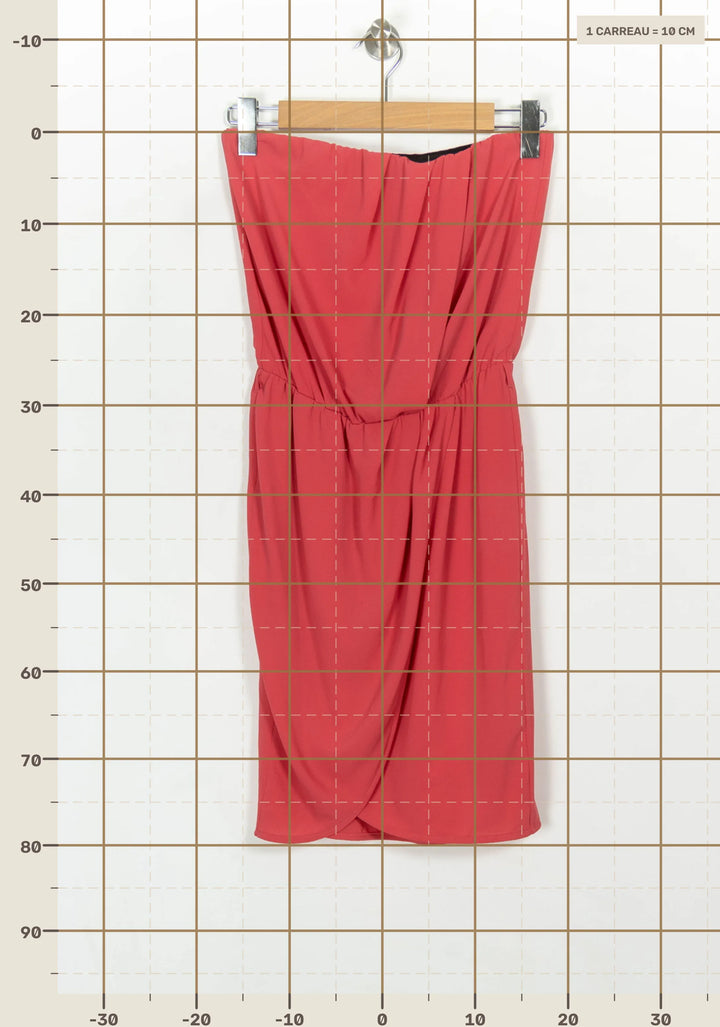 Robe Bustier Rose - Taille M/38 de la marque IKKS | PARAD117005 - Vendu par Paradigme - Image 4