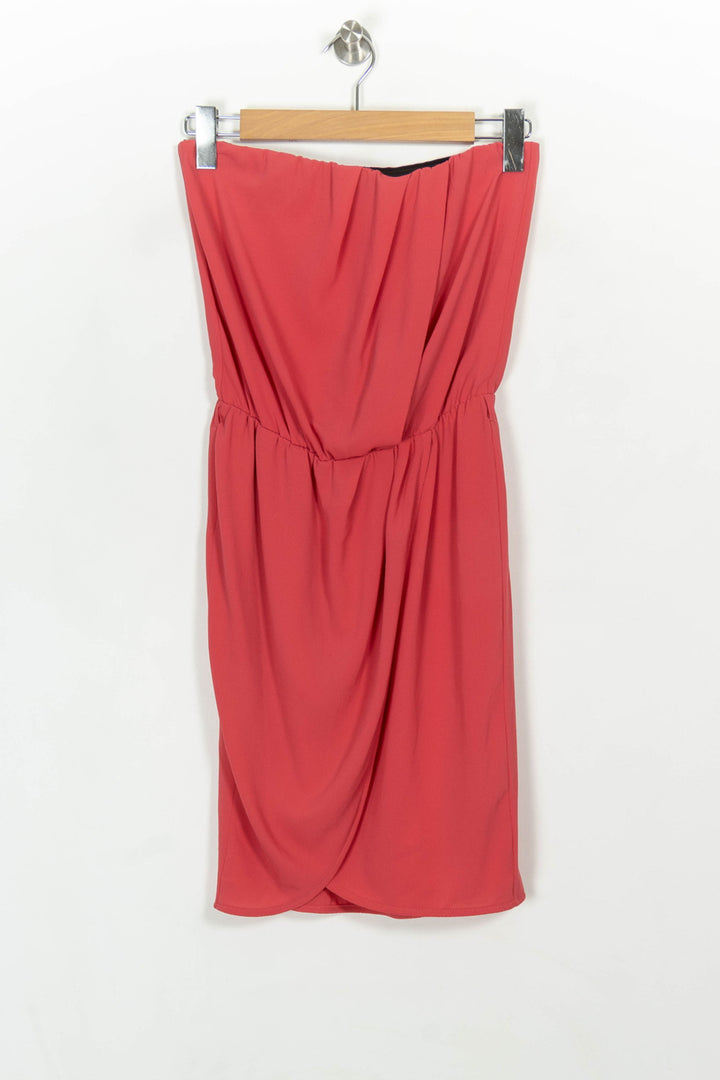 Robe Bustier Rose - Taille M/38 de la marque IKKS | PARAD117005 - Vendu par Paradigme - Image 2