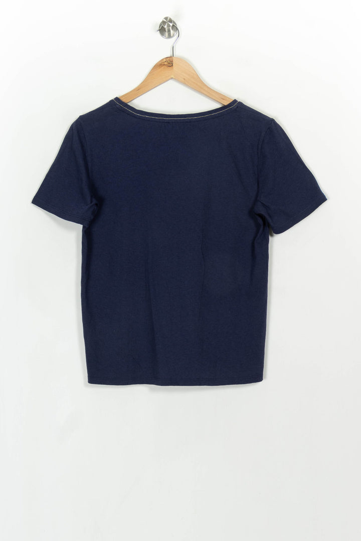 Tee-shirt Bleu - Taille S/36 de la marque Caroll | PARAD117008 - Vendu par Paradigme - Image 5