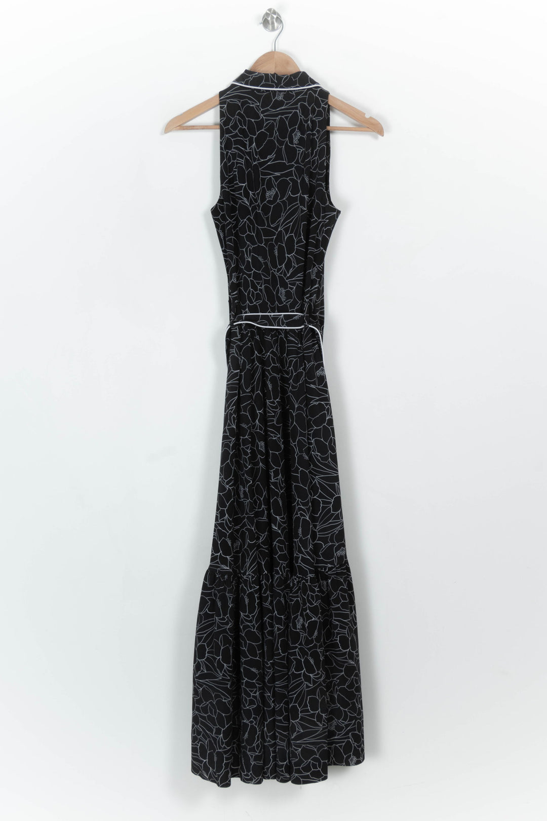Robe Longue Noire - Taille M/38 de la marque Indies | PARAD117010 - Vendu par Paradigme - Image 5