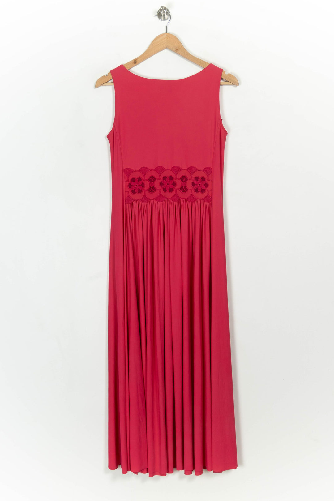 Robe Longue Rose - Taille L/40 de la marque Indies | PARAD117016 - Vendu par Paradigme - Image 5