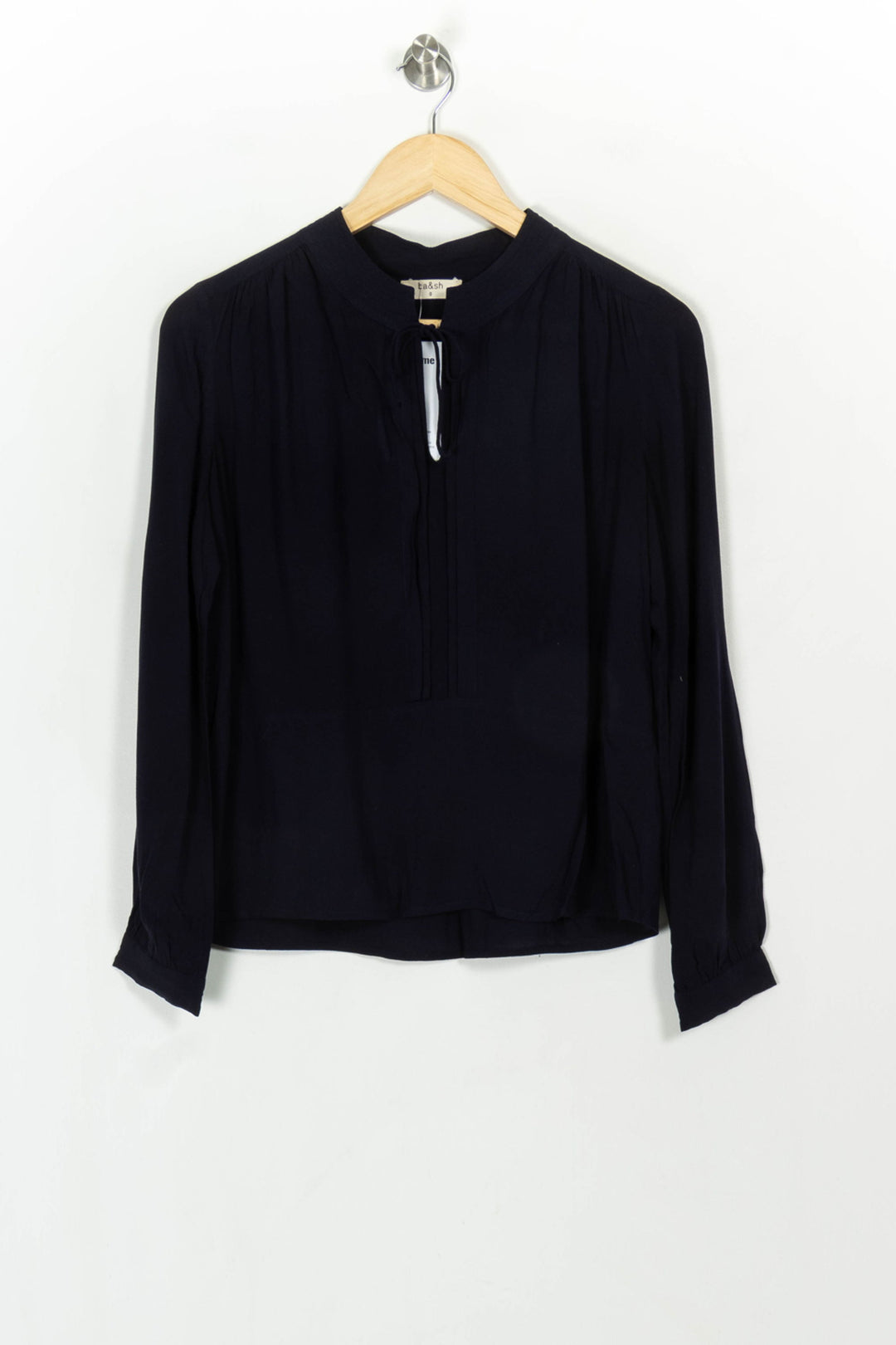 Blouse Bleue - Taille XS/34 de la marque ba&amp;sh | PARAD117017 - Vendu par Paradigme - Image 2