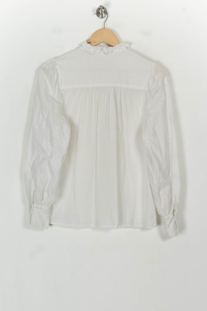 Blouse Blanche - Taille M/38 de la marque Petite Mendigote | PARAD117019 - Vendu par Paradigme - Image 5