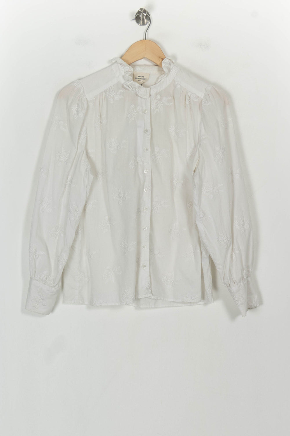Blouse Blanche - Taille M/38 de la marque Petite Mendigote | PARAD117019 - Vendu par Paradigme - Image 2