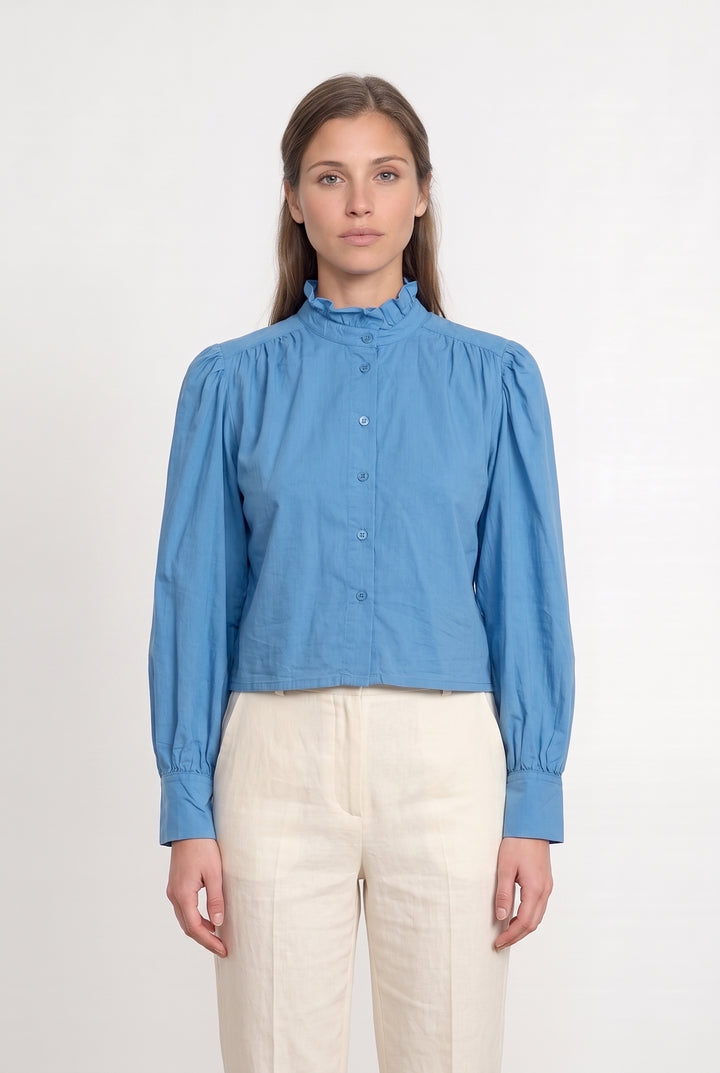 Blouse Bleue - Taille M/38 de la marque Petite Mendigote | PARAD117020 - Vendu par Paradigme - Image 1