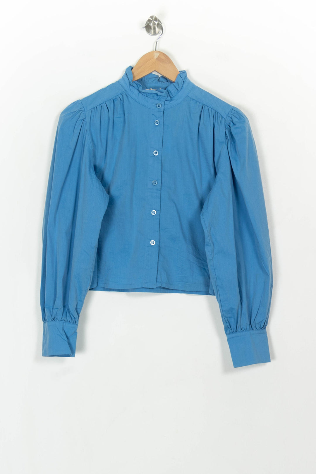 Blouse Bleue - Taille M/38 de la marque Petite Mendigote | PARAD117020 - Vendu par Paradigme - Image 2
