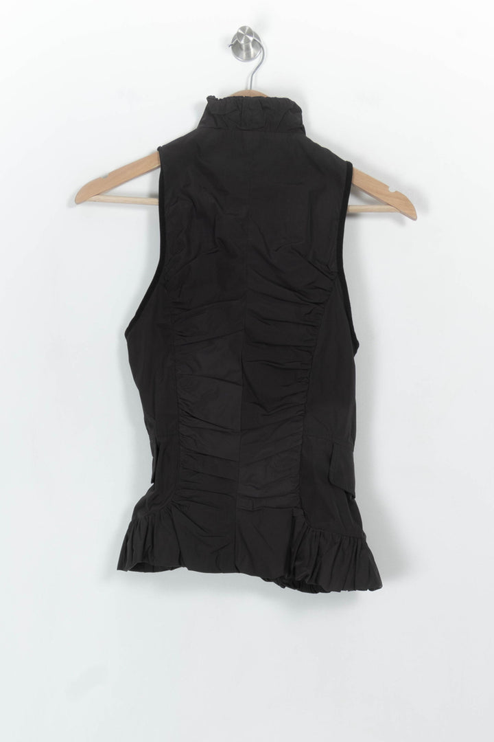 Gilet Noir - Taille M/38 de la marque Indies | PARAD117025 - Vendu par Paradigme - Image 5