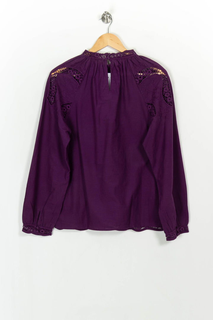 Blouse Violette - Taille M/38 de la marque Petite Mendigote | PARAD117026 - Vendu par Paradigme - Image 5