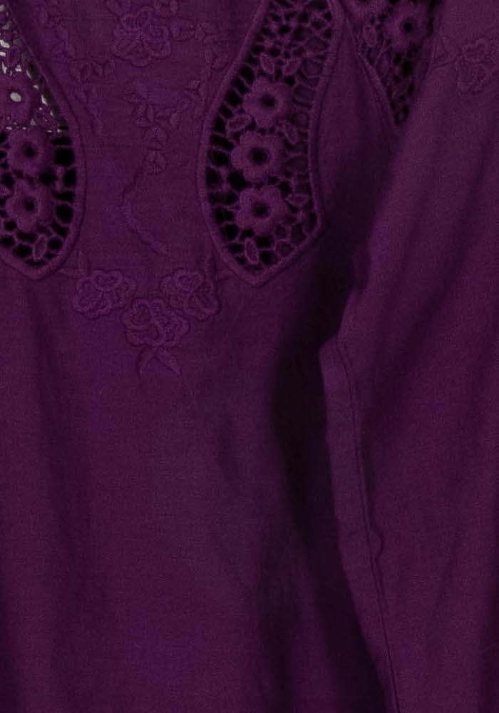 Blouse Violette - Taille M/38 de la marque Petite Mendigote | PARAD117026 - Vendu par Paradigme - Image 3