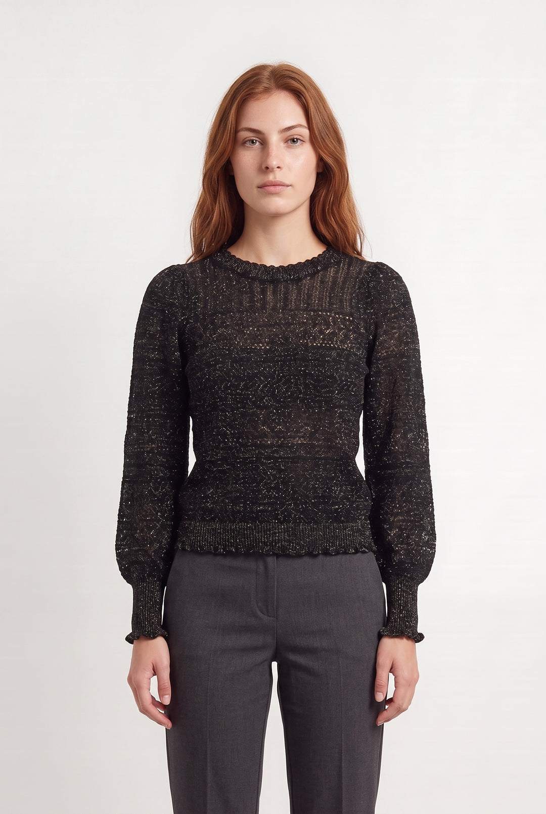 Blouse Noire - Taille M/38 de la marque Petite Mendigote | PARAD117028 - Vendu par Paradigme - Image 1