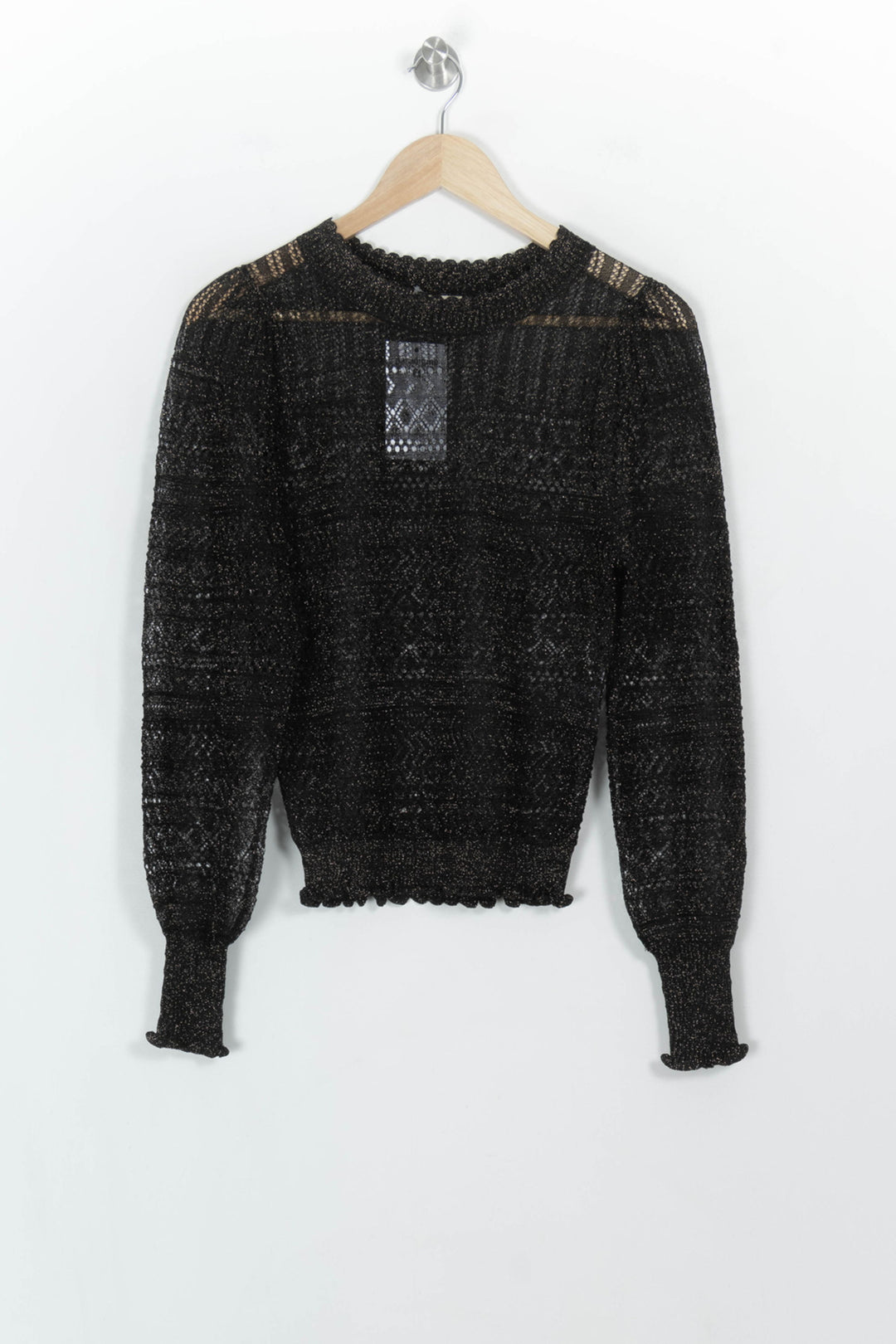Blouse Noire - Taille M/38 de la marque Petite Mendigote | PARAD117028 - Vendu par Paradigme - Image 2