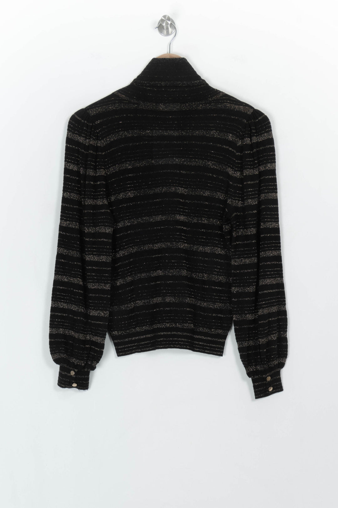 Pull Noir et Doré - Taille M/38 de la marque Petite Mendigote | PARAD117029 - Vendu par Paradigme - Image 5