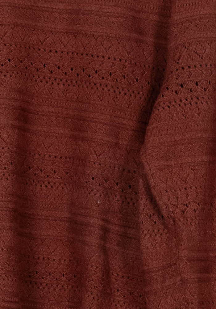 Pull Bordeaux - Taille L/40 de la marque Petite Mendigote | PARAD117031 - Vendu par Paradigme - Image 3