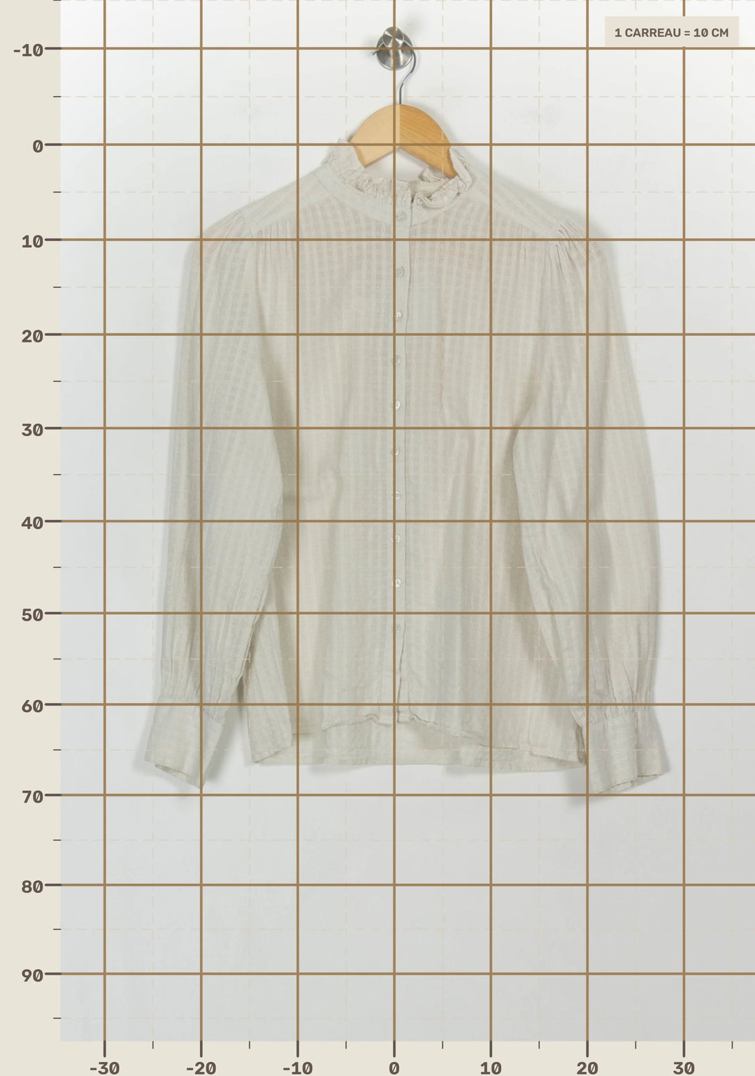 Blouse Blanche - Taille M/38 de la marque Petite Mendigote | PARAD117035 - Vendu par Paradigme - Image 4
