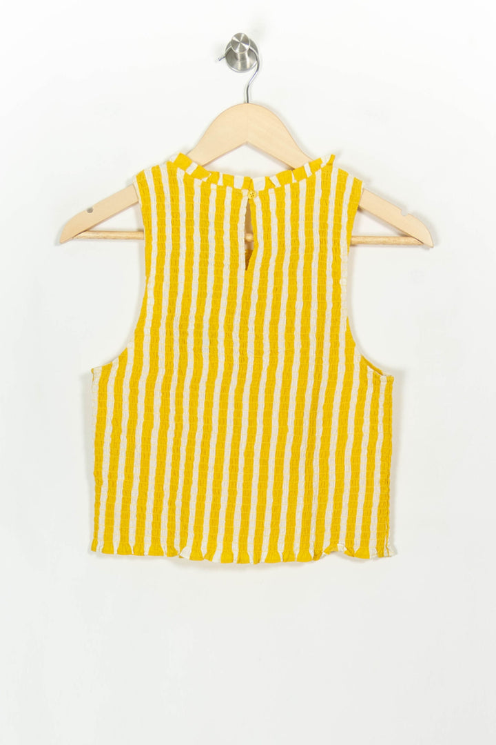 Débardeur Jaune et Blanc - Taille L/40 de la marque Petite Mendigote | PARAD117036 - Vendu par Paradigme - Image 5
