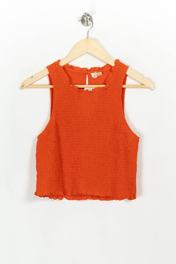 Top Orange - Taille L/40 de la marque Petite Mendigote | PARAD117039 - Vendu par Paradigme - Image 2