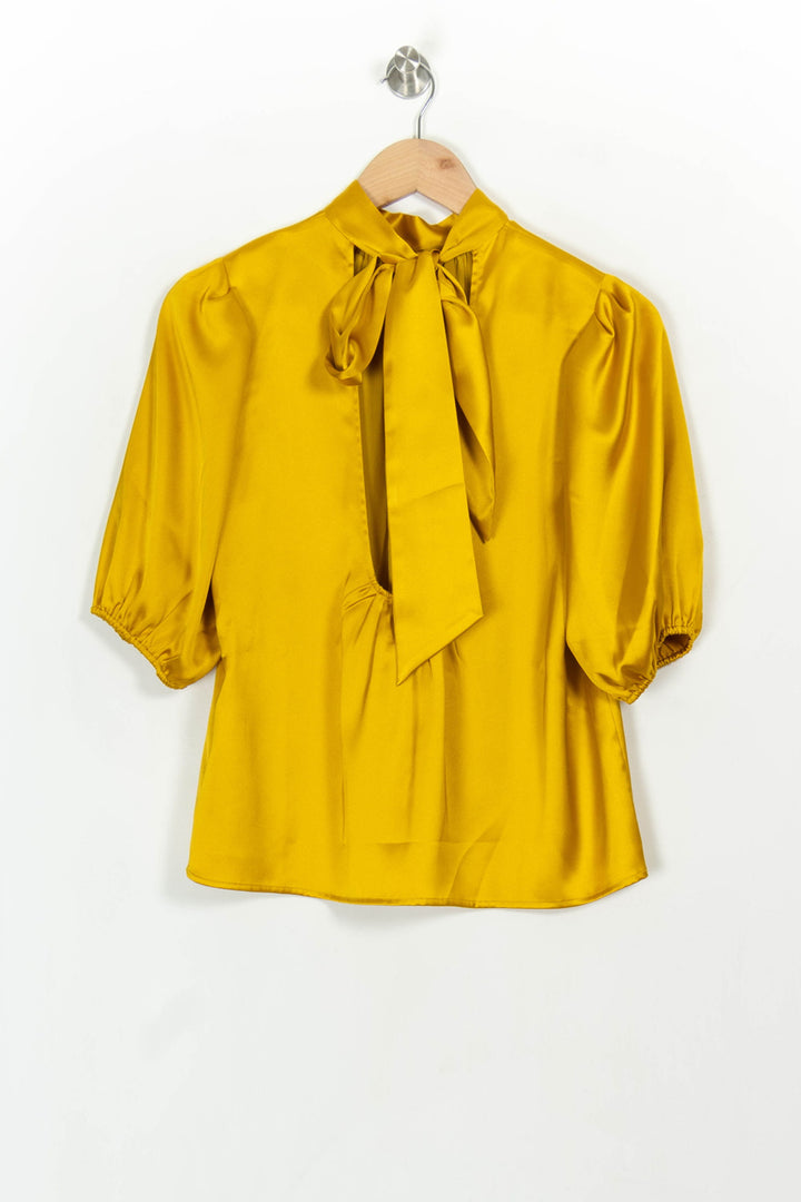 Blouse Jaune - Taille M/38 de la marque Petite Mendigote | PARAD117040 - Vendu par Paradigme - Image 5