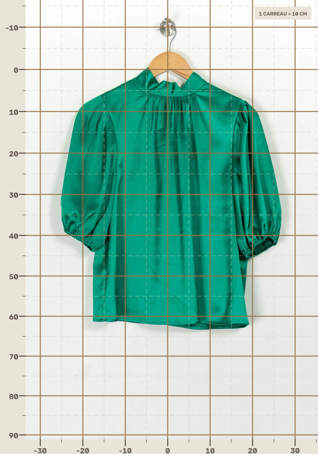Blouse Verte - Taille M/38 de la marque Petite Mendigote | PARAD117041 - Vendu par Paradigme - Image 4