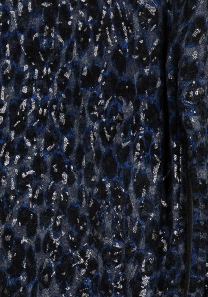 Pull Bleu et Noir - Taille XS/34 de la marque IKKS | PARAD117046 - Vendu par Paradigme - Image 3