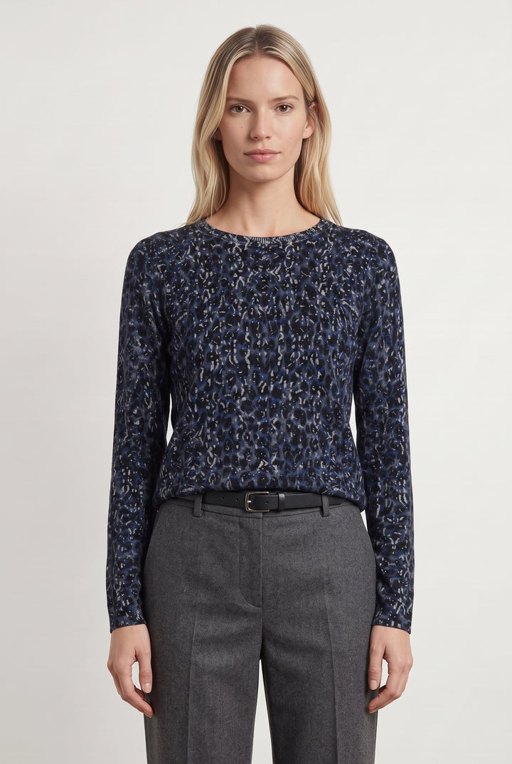 Pull Bleu et Noir - Taille XS/34 de la marque IKKS | PARAD117046 - Vendu par Paradigme - Image 1