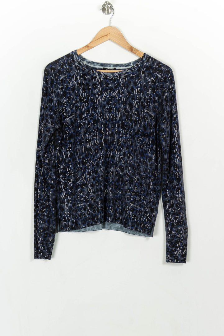 Pull Bleu et Noir - Taille XS/34 de la marque IKKS | PARAD117046 - Vendu par Paradigme - Image 2