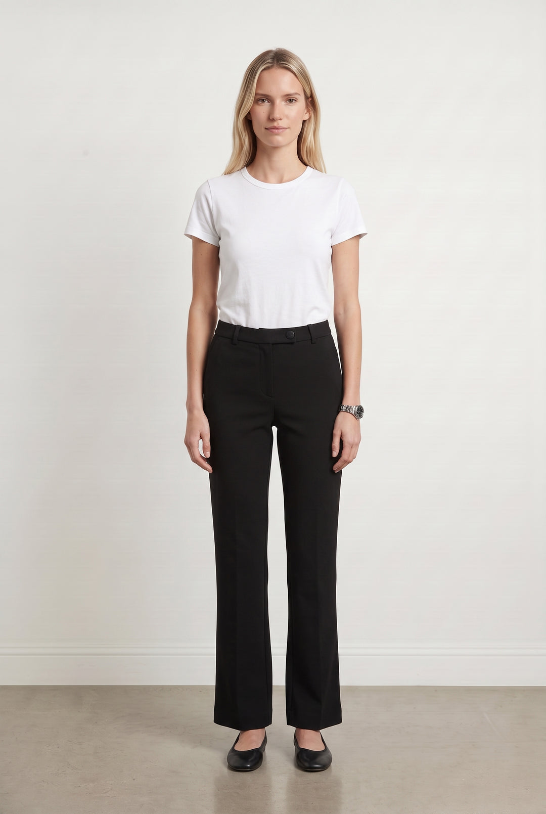 Pantalon Noir - Taille XS/34 de la marque IKKS | PARAD117047 - Vendu par Paradigme - Image 1
