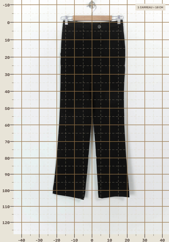 Pantalon Noir - Taille XS/34 de la marque IKKS | PARAD117047 - Vendu par Paradigme - Image 4