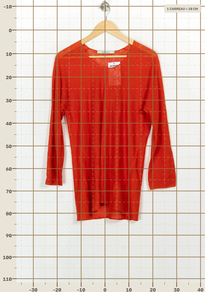 Pull Orange - Taille M/38 de la marque Bimba y Lola | PARAD117051 - Vendu par Paradigme - Image 4