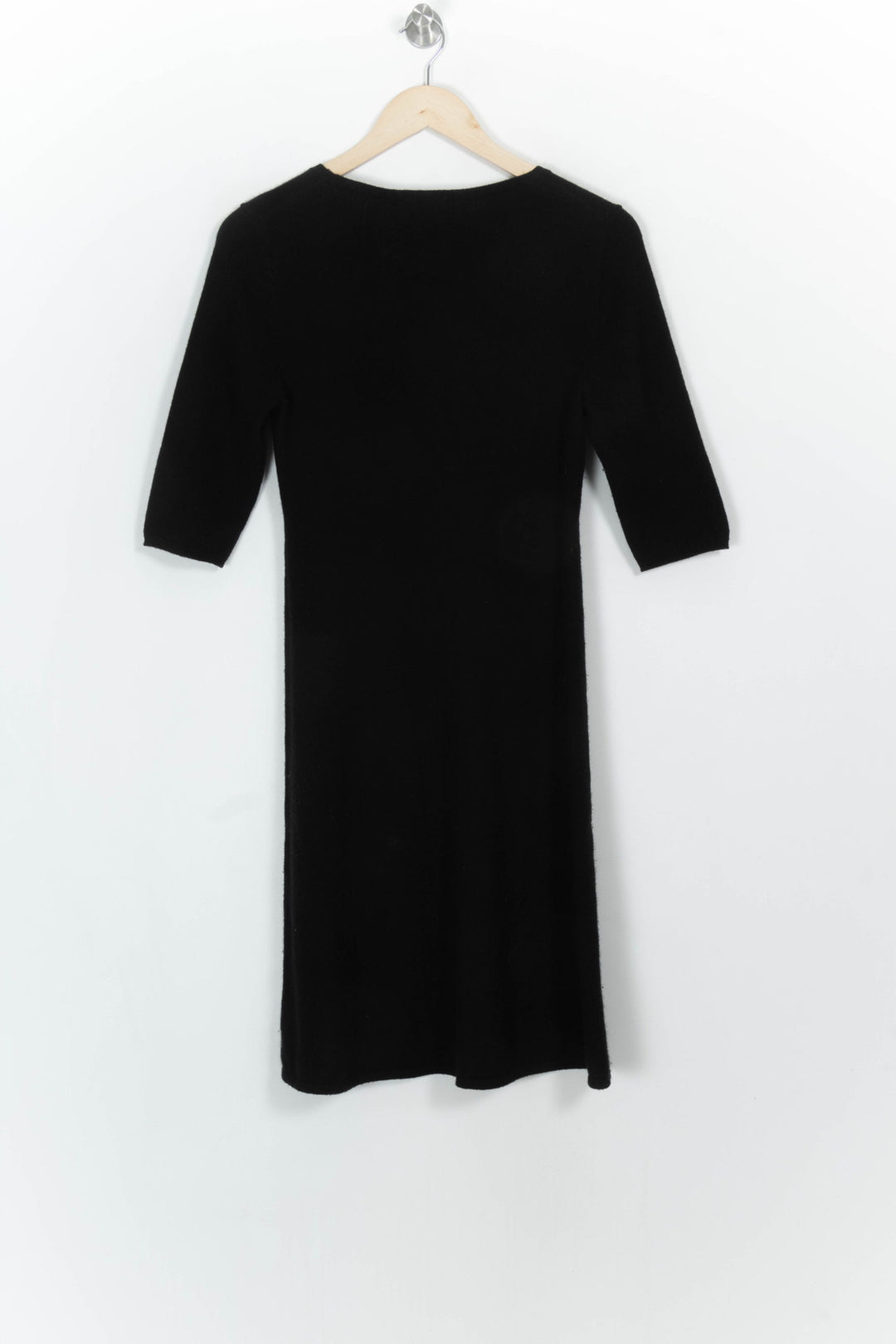 Robe Midi Noire - Taille M/38 de la marque Eric Bompard | PARAD117052 - Vendu par Paradigme - Image 5