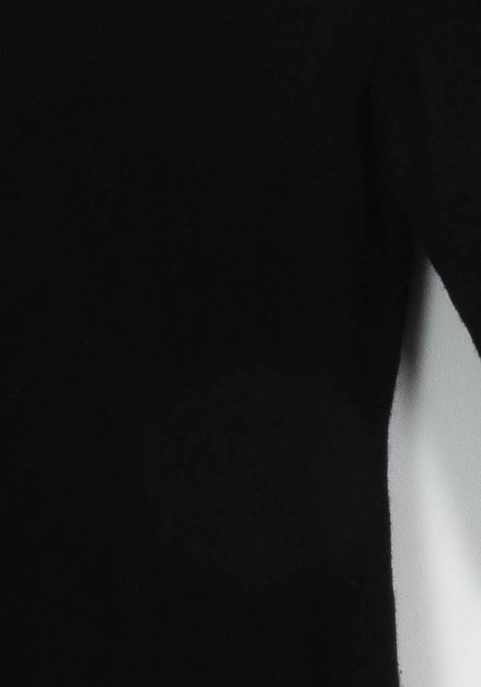 Robe Midi Noire - Taille M/38 de la marque Eric Bompard | PARAD117052 - Vendu par Paradigme - Image 3