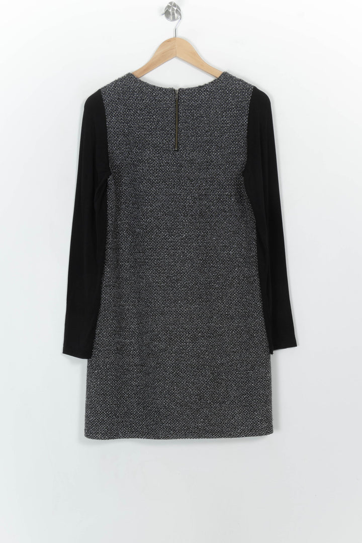 Robe Gris et Noir - Taille L/40 de la marque La Fée Maraboutée | PARAD117057 - Vendu par Paradigme - Image 5