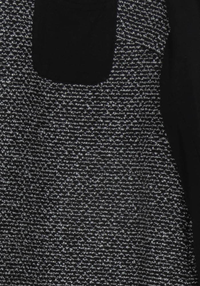 Robe Gris et Noir - Taille L/40 de la marque La Fée Maraboutée | PARAD117057 - Vendu par Paradigme - Image 3