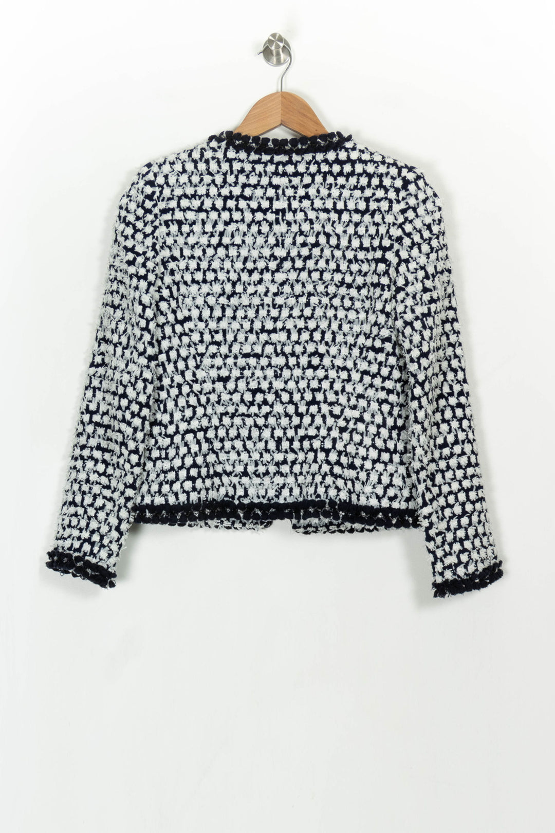Veste Tweed Bleu et Blanc - Taille XS/34 de la marque Weill | PARAD117060 - Vendu par Paradigme - Image 5