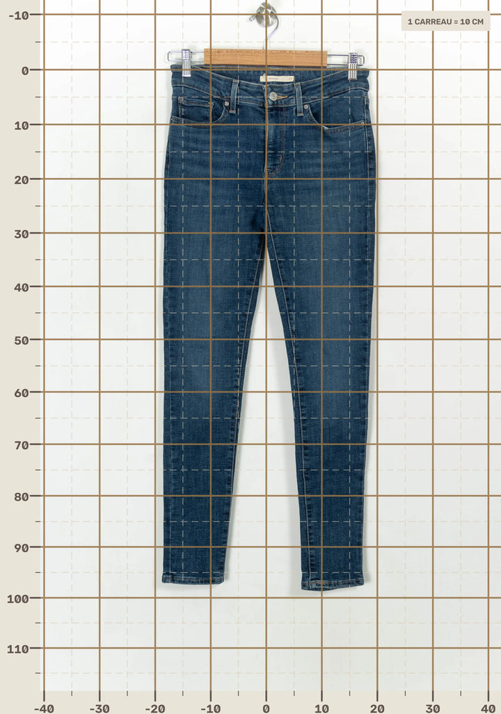 Jean Droit Bleu - Taille L/40 de la marque Levi&
