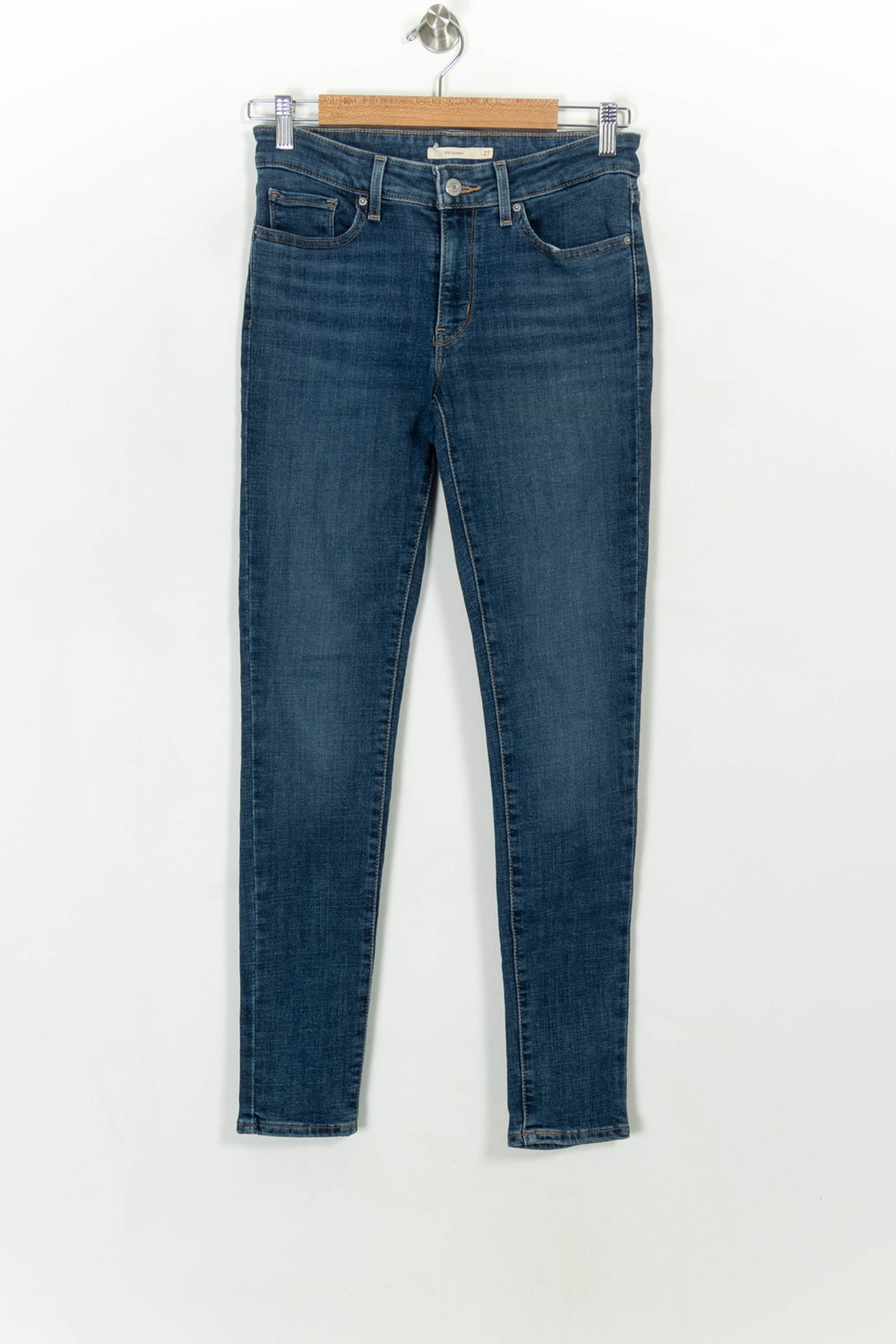 Jean Droit Bleu - Taille L/40 de la marque Levi's | PARAD117063 - Vendu par Paradigme - Image 2