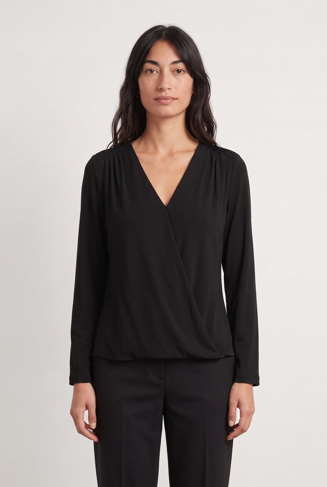 Blouse Noire - Taille M/38 de la marque ZAPA | PARAD117065 - Vendu par Paradigme - Image 1